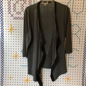 VINTAGE STYLE flowy cardigan, sz L